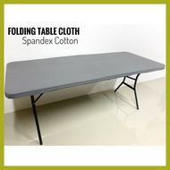 ╲ ◭ ∪ Folding table cloth available for 4ft&6ft lifetime table cloth spandex table cloth...