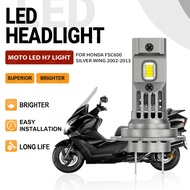 1PCS Motorcycle H7 Headlight 6000K White Motorbike Lamp Super Bright For FOR HONDA FSC600 SILVER WIN