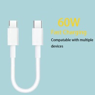 PD 60W  0.3M Type C Cable TPE Type  C To Type C Fast Charging Cable for OPPO Xiaomi Power Bank Cable