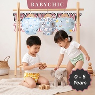 Potty Training Pants 0-5 Years Kids Toddler Underwear Seluar Dalam Latihan Budak Washable Leak Proof