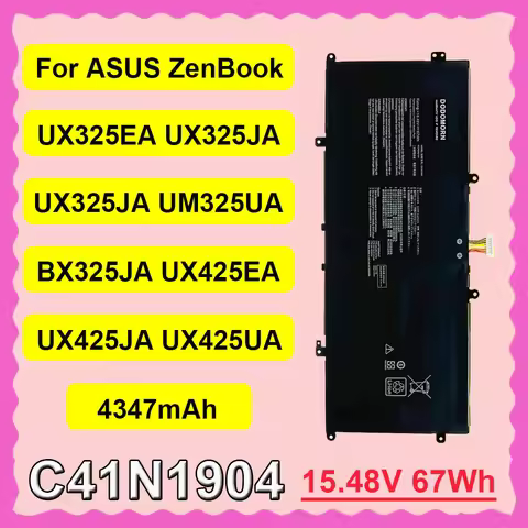 DODOMORN C41N1904 Laptop Battery For ASUS ZenBook UX325EA UX325JA UM325UA BX325JA UX425EA UX425JA UX