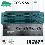 BSS FCS966 อีควอไลเซอร์ 2 x 31 BAND 2 ชั้น สไลด์ยาว 31 Band Graphic Equalizer ต่อต้านเสียงหอน EQ EQU