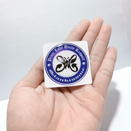 SLANK BULAT Emblem sticker timbul resin lentur
