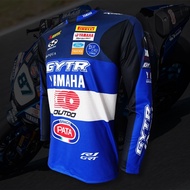 New Comfortable Fashionable All-Match Long-Sleeved T-Shirt MotoGP Fleet GYTR Yamaha Racing Fleet Clo