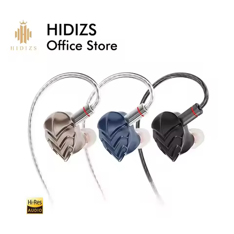 HIDIZS MK12 Turris HiFi In-ear Monitors Earphone IEM 0.78mm Hi-Res Audio Wired Earbuds