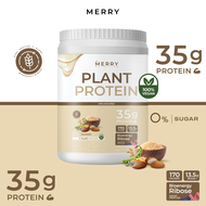 [1 กระปุก] Merry Plant Protein โปรตีนพืช 7 ชนิด : รสธรรมชาติ