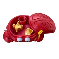 [Nosafhu] Removable Lid Sandbox Desktop Crab Sandbox Mini Crab Sandbox with Lid – Summer Beach Toy I