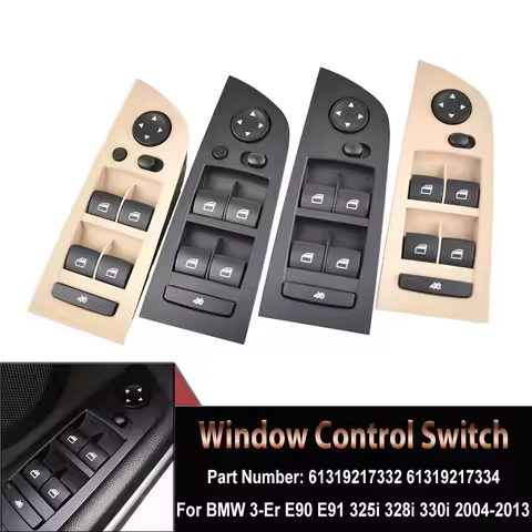 61319217329 61319217334 Power Window Switch For BMW 3 Series 316 318 320 323 325 330 For BMW E90 E91