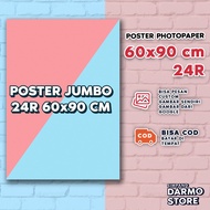 Poster Jumbo Custom Gambar Sendiri Ukuran 24R / A1 60x90 cm Bisa Request KPOP Anime Bebas Suka-Suka 