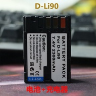 D-LI90 Battery Suitable for Pentax K01 K1 K3 K5 K7 645D 645Z K52 K32 Charger