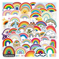 Bifrost Stickers 50Pcs/Set Scenery Waterproof Stickers Decal for Toys