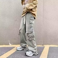 S-3XL Casual American Retro Jeans Men's High Street Overalls Spring Autumn Style Slimmer Look Wide-L