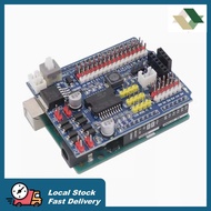 [SG Stock] Arduino UNO intelligent car drive expansion board robot L298P motor drive module