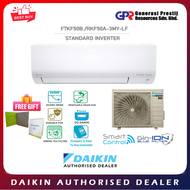 Daikin [ WiFi ] R32 Inverter Air Conditioner - 2.0HP FTKF50B /RKF50A-3MY-LF Air Cond +FREE GIFT DAIKIN CALENDER AND DIARY 2024. (SEDA 4.0 CAMPAIGN)