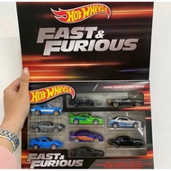 Hot Wheels Fast and Furious Isi 10 Spesial Pack Original