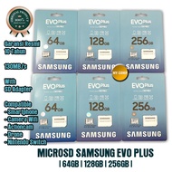 MicroSD MicroSDXC Samsung Evo Plus 64GB 128GB 256GB Memory Card Micro SD