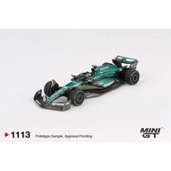 MINI GT 1/64 Aston Martin Aramco Formula 1 Team (#999, #1001, #1113, #1114)