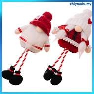 🎄🎅2pcs Christmas Gnome Doll Desktop Decor Gnome Christmas Gnome Knitted Gnome Ornament  zhiymais