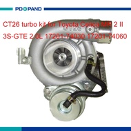 Turbo kit CT26 turbocharger compressor part for Toyota Celica MR 2 II 2.0L 3S-GTE engine 17201-74030