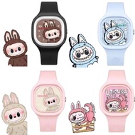 Labubu Kids Watch Cute Labubu Watch for Kids Cartoon Children Watch Waterproof Electronic Watch with