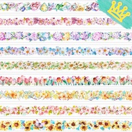 Washi Floral Wreath v3 Masking Tape Stationery Goodie Bag Scrapbook Christmas Gift