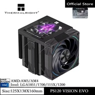 Thermalright PHANTOM SPIRIT 120 VISION EVO 3.95-Inch Screen CPU Air Cooler 7 Heat Pipes CPU Radiator