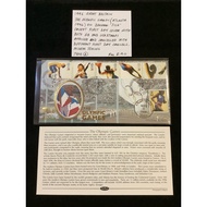 (A)1996 Great Britain The Olympic Games (Atlanta 1996) On Benham ‘Silk’ Cachet First Day Cover