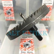 MATA KUGEL HOLE SAW HSS IRON 95 mm - HSS IRON DRILL BIT Original 