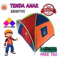 120x120cm Boys Tent | Tayo, BoboiBoy, Cars, Spiderman | Wholesale Tents