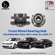 Volkswagen Golf Mk7 Audi TT A3 Front (Depan) Wheel Bearing Hub 85MM *8V0498625A* / 80MM *1K0498621* 