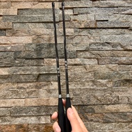 Black Stick 7 feet 210cm Rod Shrimp or small fish tanago fishing telescopic pole