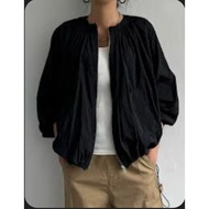 Japanese black windJacket - 2 Hands (Size 2XL)
