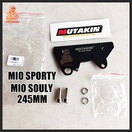 MUTAKIN 245MM Front Disc Bracket With screws Mio Sporty / Mio Souly