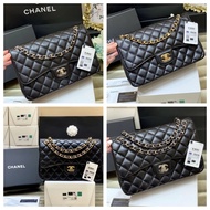 Chanel Large Size jumbo Classic Style Classic flap bag Casual Portable Messenger bag I9D2