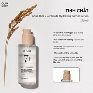 Tinh Chất Dưỡng Sáng Anua Rice 7 Ceramide Hydrating Barrier Serum