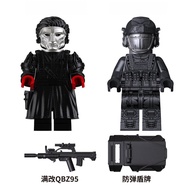 Popular Third Party Building Block Minifigure Delta Mobile Agent Warden Kiss Guard Huxen Acceleratio