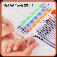 20 in 1 Nail Art Dotting Tools -BY615