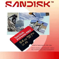 Sandisk Extreme Pro 4K Up to 200MB/s MicroSD Card With Adapter (64GB/128GB/256GB/512GB)