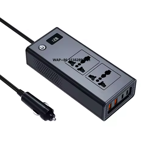 200W DC to AC Vehicle Inverter 12V to 240V Car Voltage Converter with USB Charger