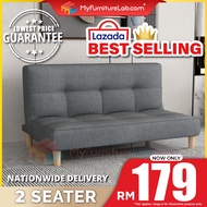 【READY STOCK】𝐌𝐘𝐅𝐔𝐑𝐍𝐈𝐓𝐔𝐑𝐄𝐋𝐀𝐁®: ATOM Sofa Bed Sofa 2 Seater Murah Sofa 3 Seater 4 Seater Katil Sofa Mu