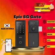 [FACIAL DIGITAL GATE LOCK & SG BEST SELLER]  Epic 8G Facial Recognition Gate Digital Lock (Made in K