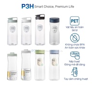 Lock&Lock Easy Grip water bottle, Inochi Kita Brisk capacity 1.2L/1.5L HAP813 HAP814 HAP823 HAP824 P