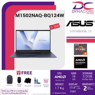 ASUS VIVOBOOK 15 M1502NAQ-BQ124W (AMD RYZEN 5 150 6C/ 16GB (8GX2)RAM/ 512GB SSD/AMD/15.6"FHD-IPS-Qui