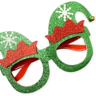 Christmas Holiday Party Costume Elf Toy Eyewear Glasses Dwarf CHRISTMAS Party Costume