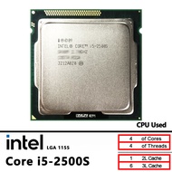 Intel | Used Intel Core i5-2500S i5 2500S 2.7 GHz 6M 65W LGA 1155