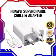 ORIGINAL HUAWEI SUPERCHARGE FAST CHARGING CABLE ADAPTER UK PLUG 5A 40W
