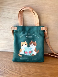 Meow We love this Cocktail 貓貓電話可手挽斜孭小袋