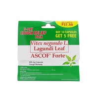 Ascof Forte 600 mg Capsule 10+5 Pack