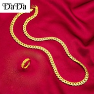 Rantai emas 916 original malaysia gold mens centipede necklace flat Korea Emas Original Lelong Ranta