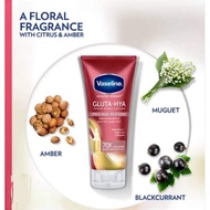vaseline gluta hya serum burst body lotion